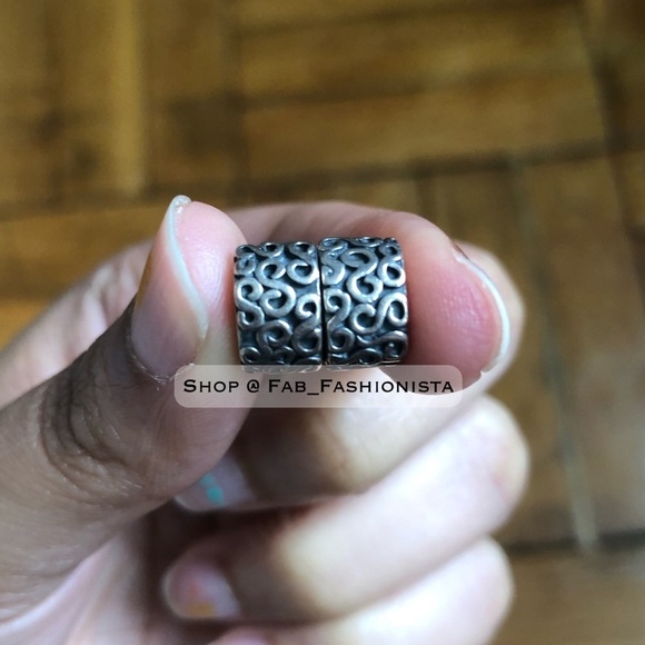Pandora sterling silver 2 clips only - Picture 4 of 7